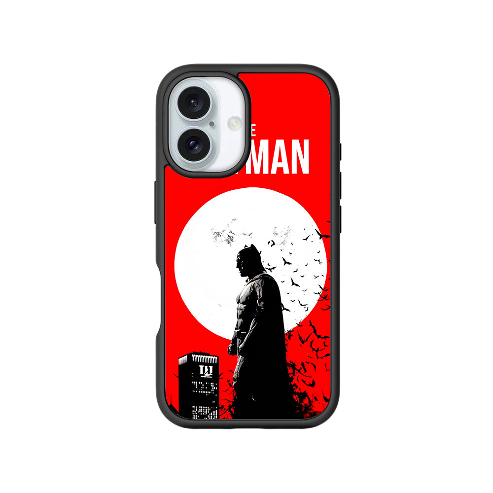 Batman Night Over Comics 3D Skin with Shockguard Armour Magsafe Case for Apple iPhone 16