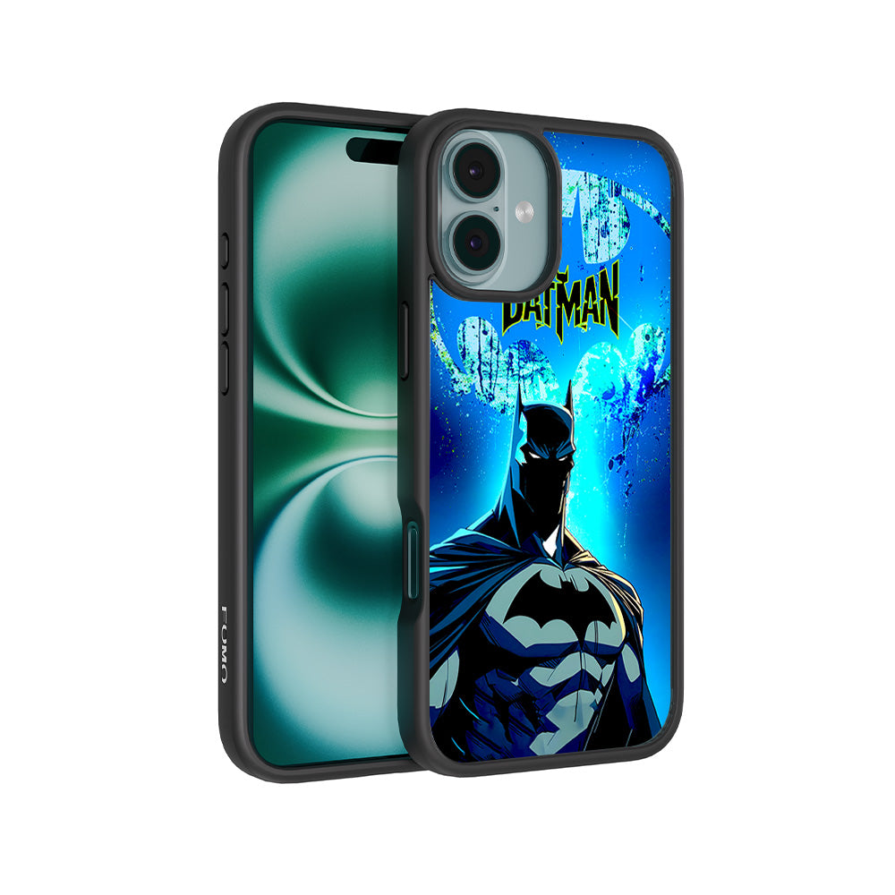 Batman Dark Knight Bright Style Comics 3D Skin with Shockguard Armour Magsafe Case for Apple iPhone 16