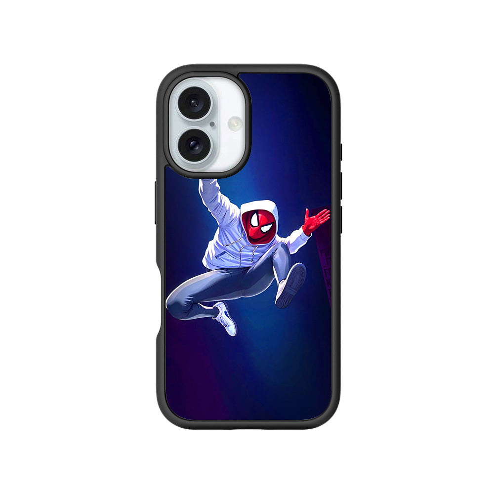 Web Hero Skyline Comics 3D Skin with Shockguard Armour Magsafe Case for Apple iPhone 16