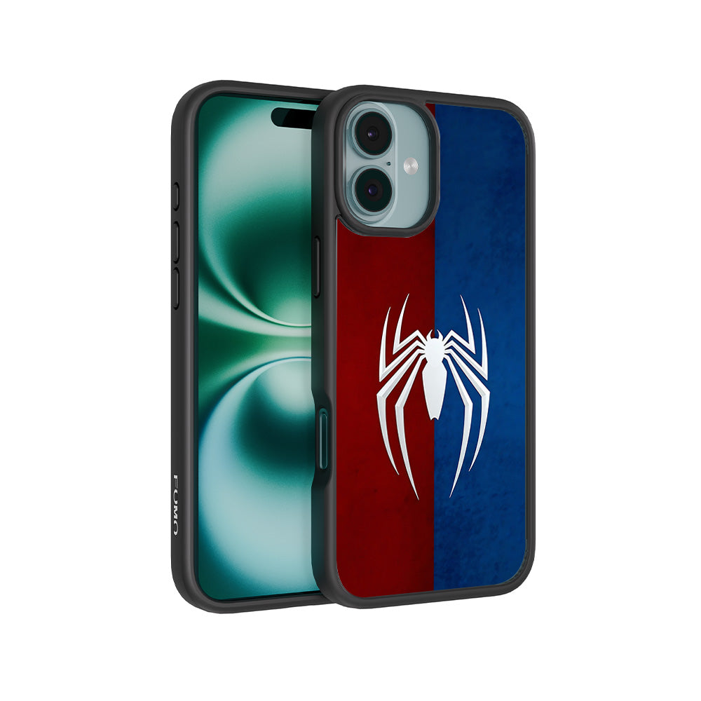 Spidey Emblem 3D Skin with Shockguard Armour Magsafe Case for Apple iPhone 16