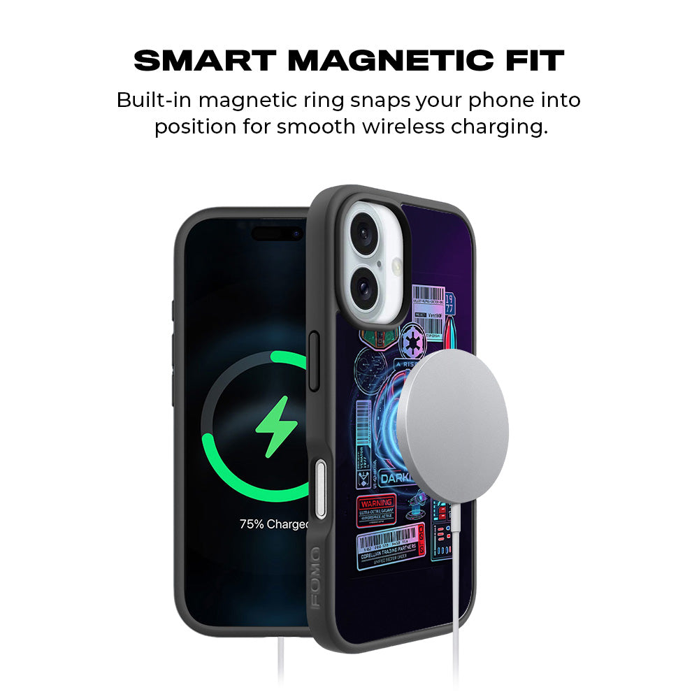 Star Wars Rise of the Darkness 3D Skin with Shockguard Armour Magsafe Case for Apple iPhone 16