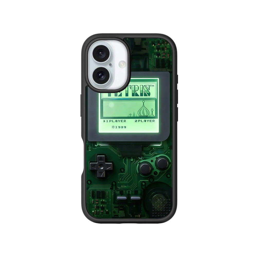 Tetris Classic 3D Skin with Shockguard Armour Magsafe Case for Apple iPhone 16