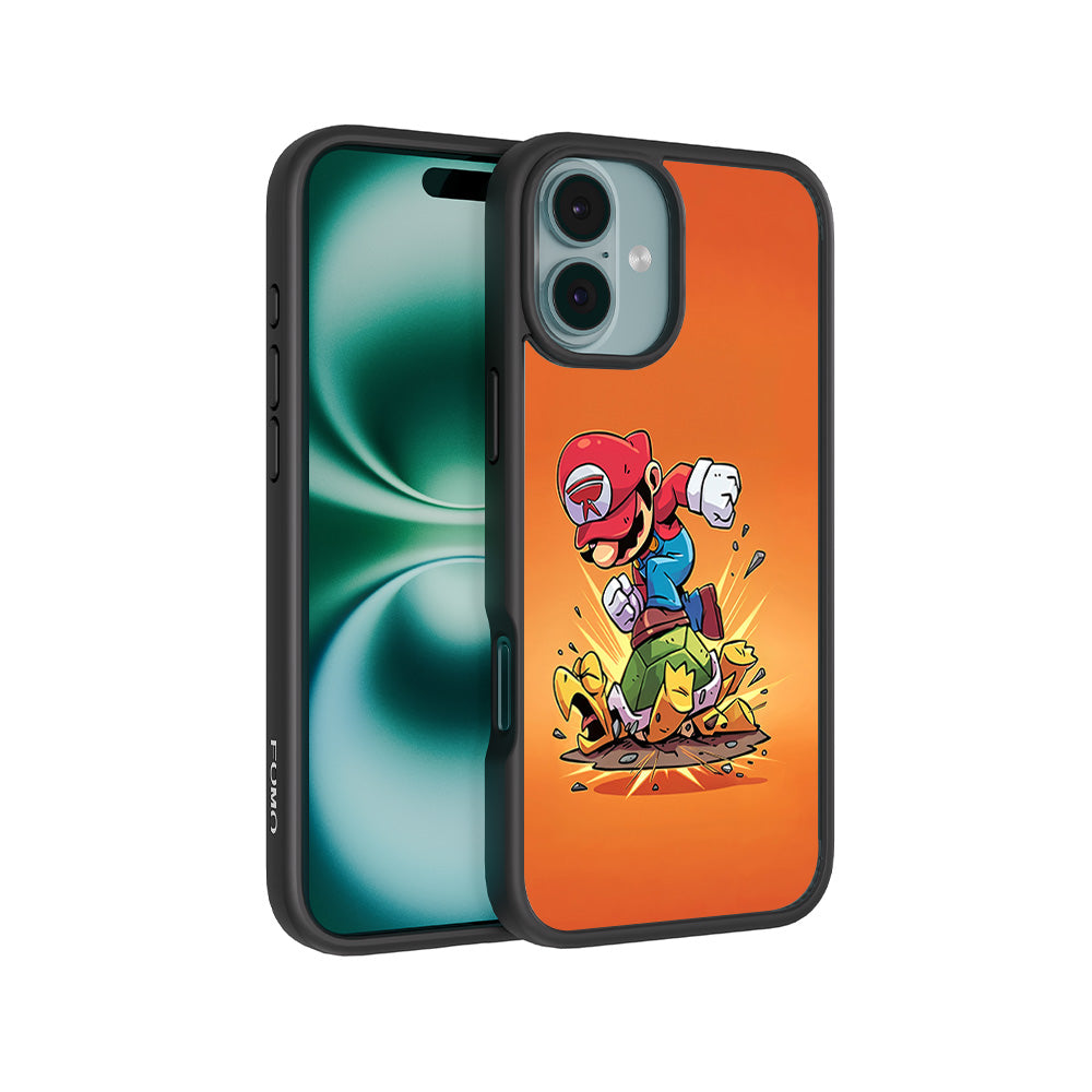 Super Mario Smash 3D Skin with Shockguard Armour Magsafe Case for Apple iPhone 16 Plus