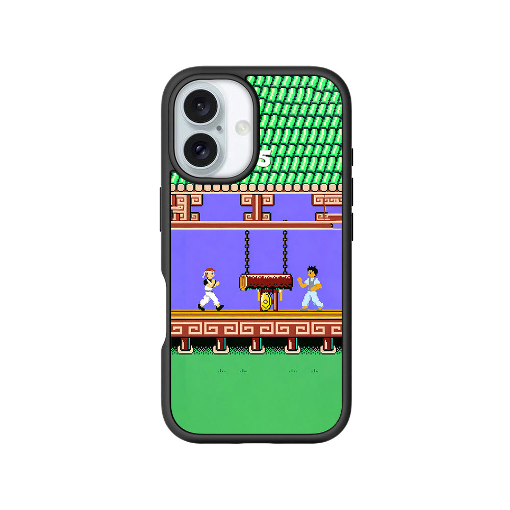 Kung Fu Clash 3D Skin with Shockguard Armour Magsafe Case for Apple iPhone 16 Plus