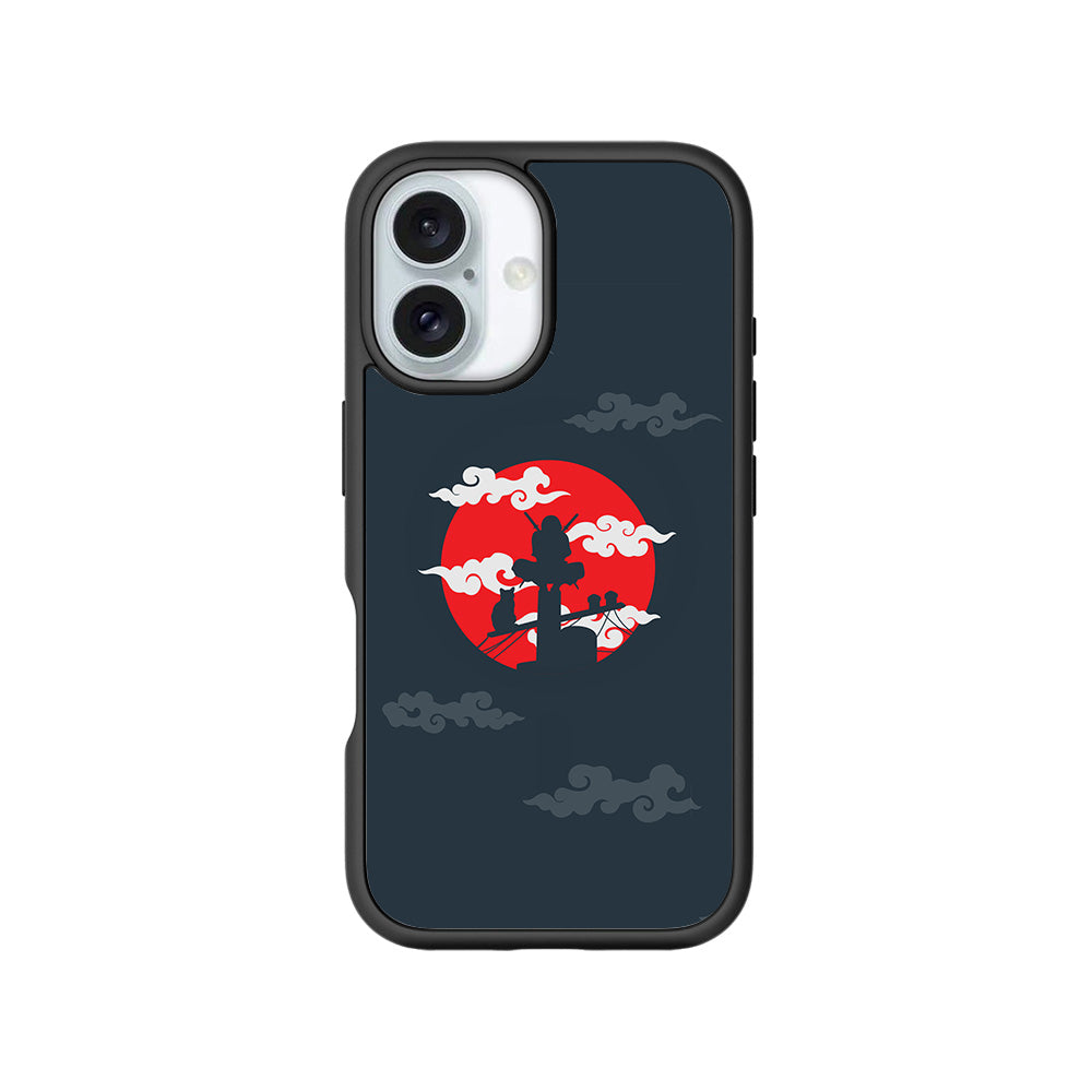 Itachi Uchiha Anime 3D Skin with Shockguard Armour Magsafe Case for Apple iPhone 16