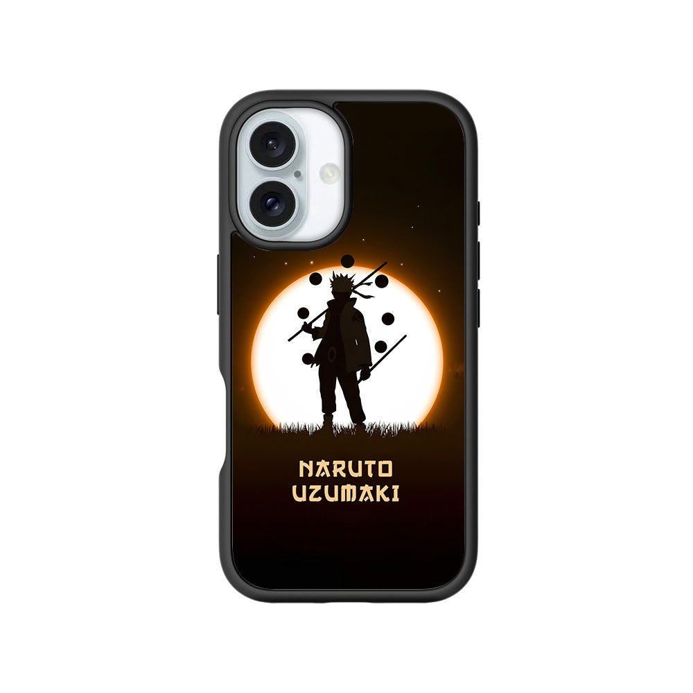 Uzumaki Naruto Anime 3D Skin with Shockguard Armour Magsafe Case for Apple iPhone 16