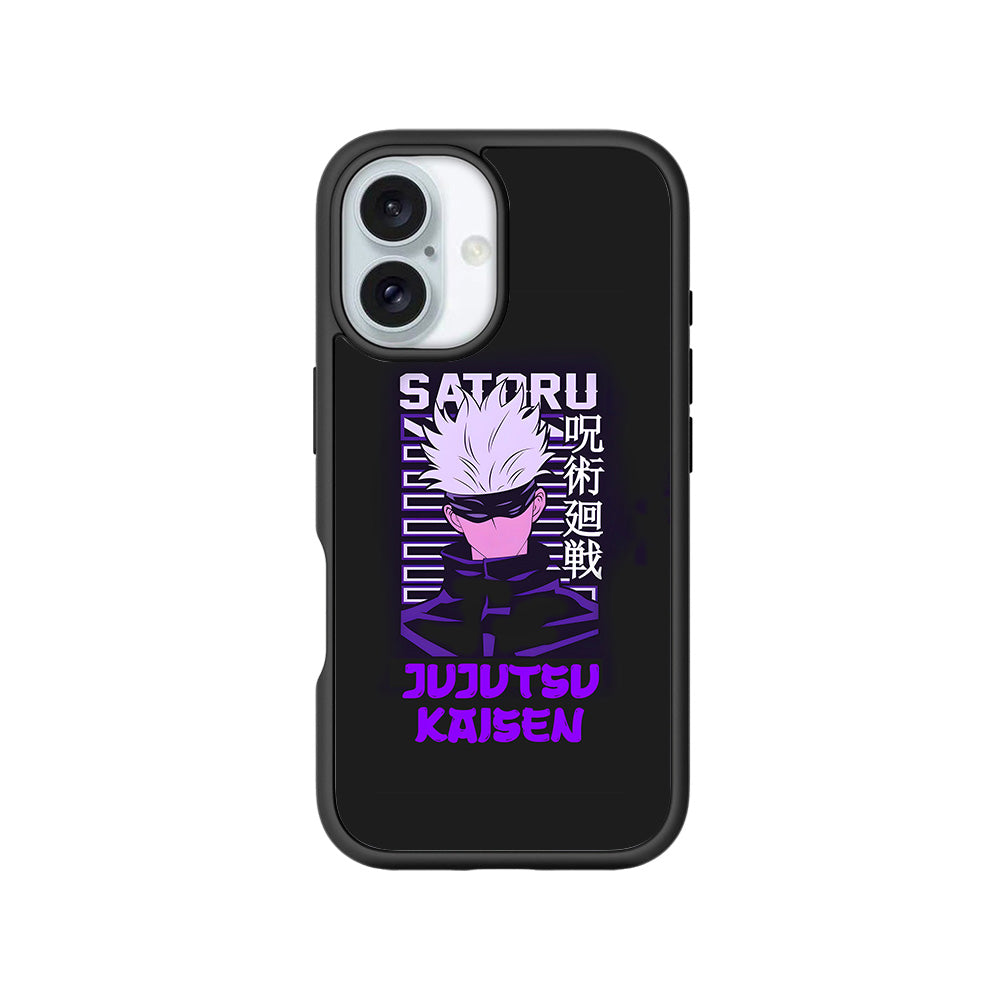 Satoru From Jujutsu Kaisen Anime 3D Skin with Shockguard Armour Magsafe Case for Apple iPhone 16