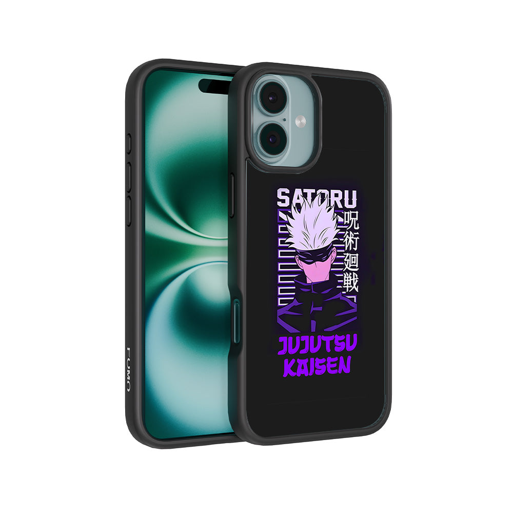 Satoru From Jujutsu Kaisen Anime 3D Skin with Shockguard Armour Magsafe Case for Apple iPhone 16