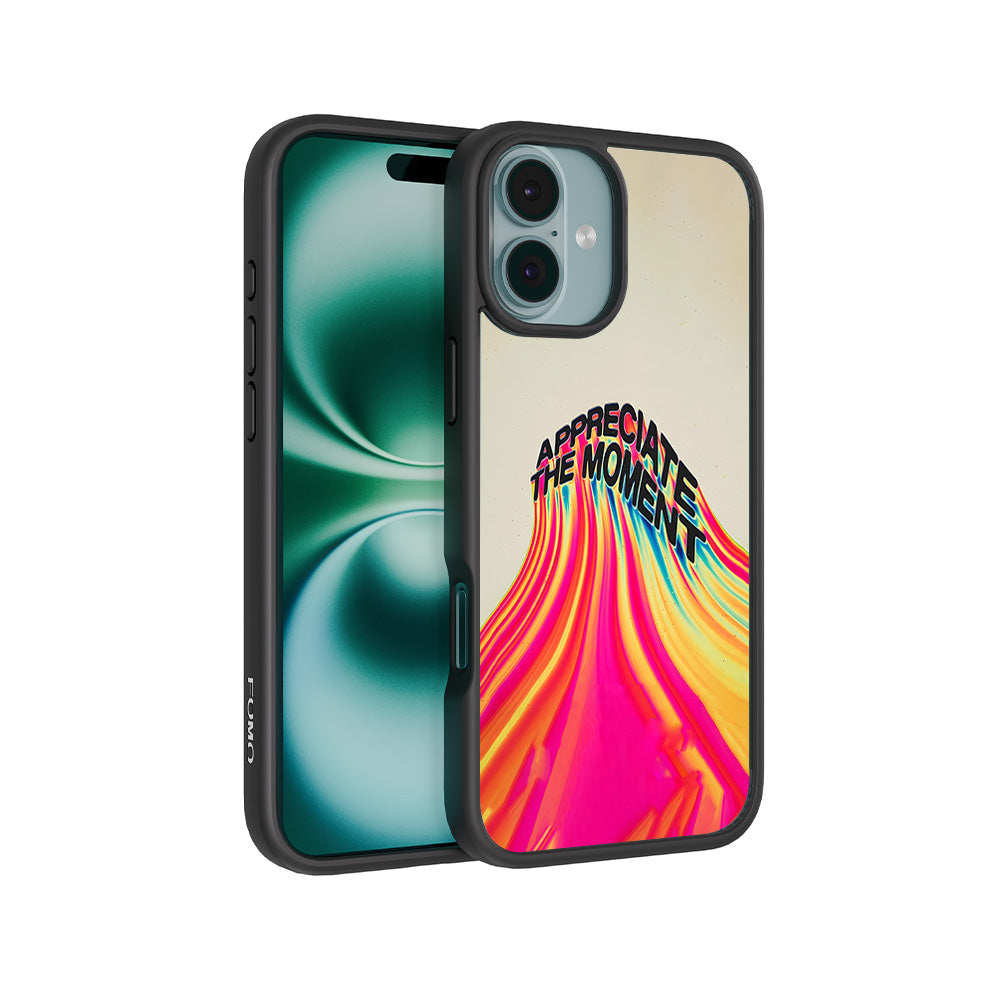 Appreciate the Moment 3D Skin with Shockguard Armour Magsafe Case for Apple iPhone 16 and 16 Plus