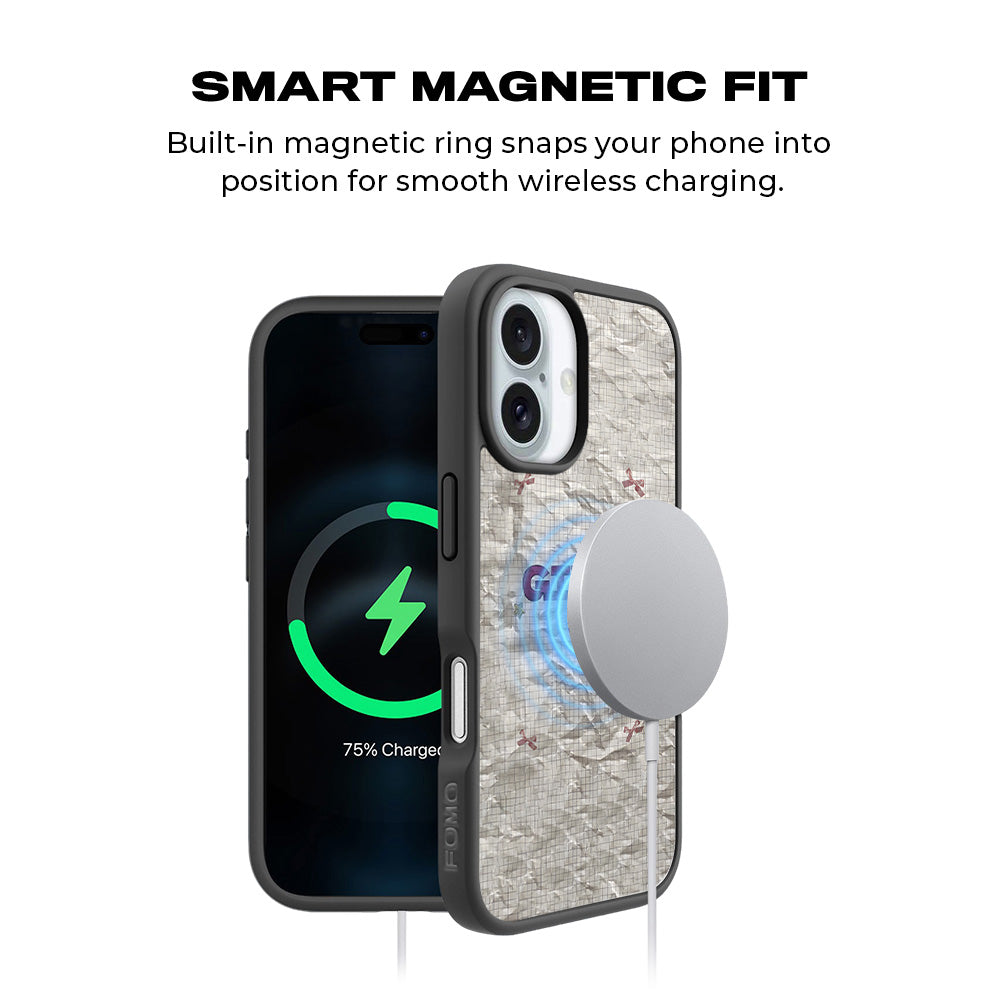 Girl Chill 3D Skin with Shockguard Armour Magsafe Case for Apple iPhone 16 Plus