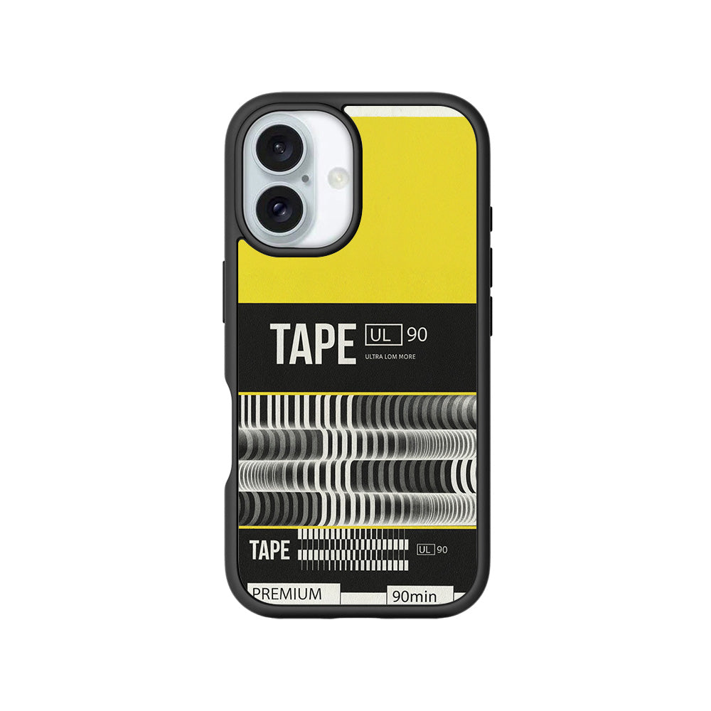 Vintage Tape Ultra 3D Skin with Shockguard Armour Magsafe Case for Apple iPhone 16 Plus