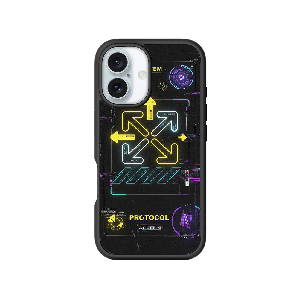 System and 15 Plustocol 3D Skin with Shockguard Armour Magsafe Case for Apple iPhone 16