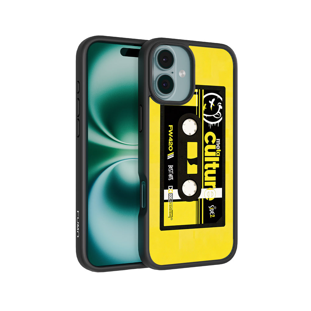 Meta Culture 3D Skin with Shockguard Armour Magsafe Case for Apple iPhone 16