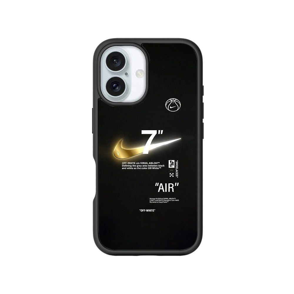 Off-White Sneakerhead 3D Skin with Shockguard Armour Magsafe Case for Apple iPhone 16