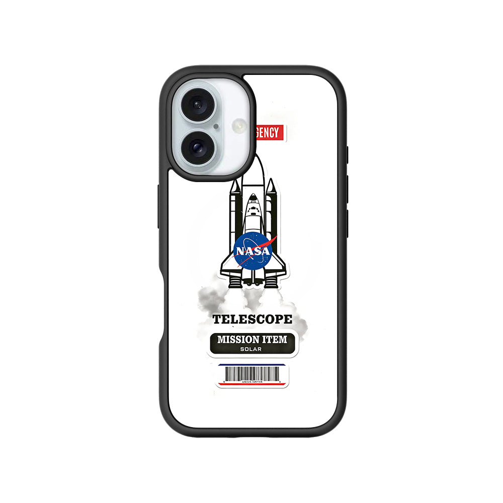 Space Mission NASA 3D Skin with Shockguard Armour Magsafe Case for Apple iPhone 16