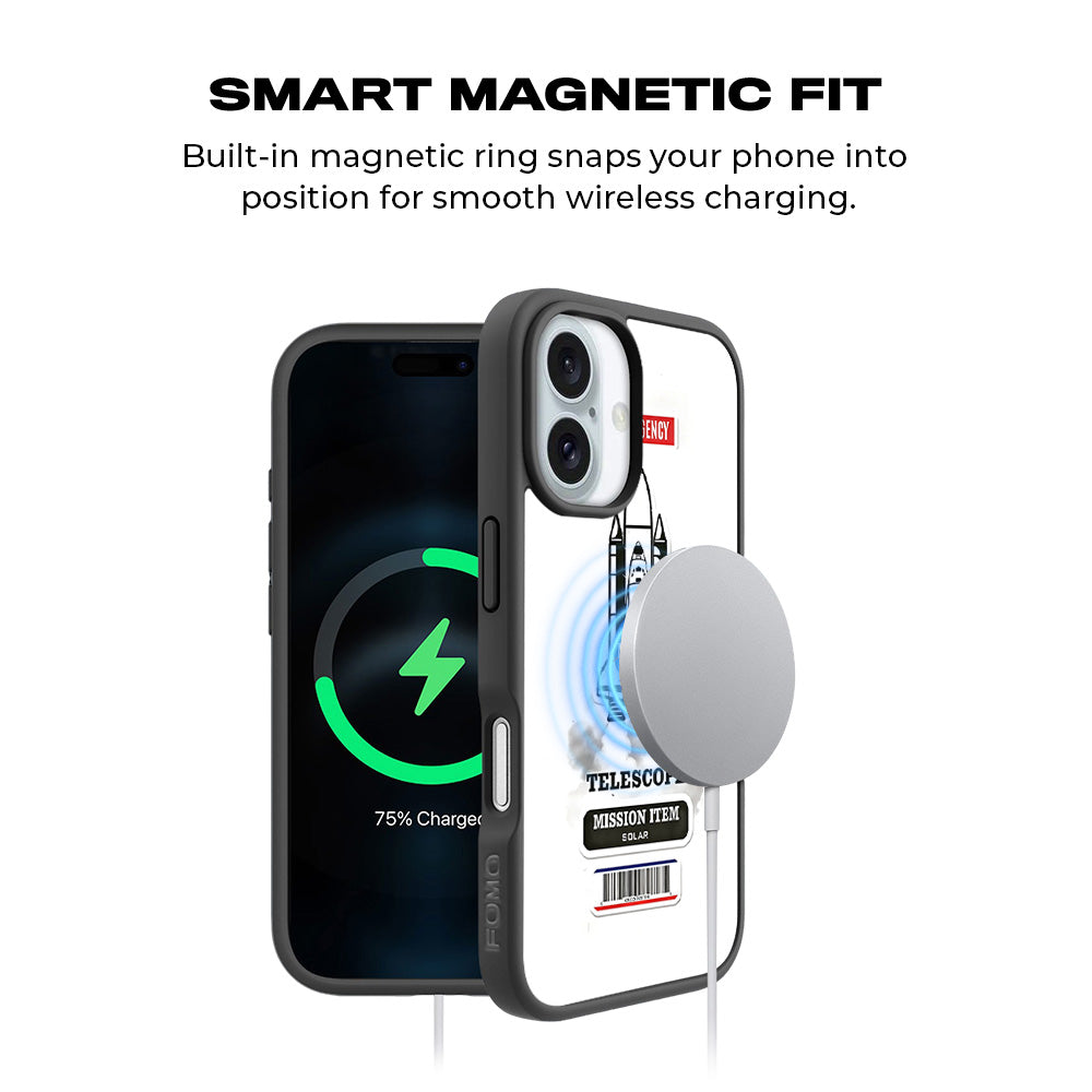 Space Mission NASA 3D Skin with Shockguard Armour Magsafe Case for Apple iPhone 16