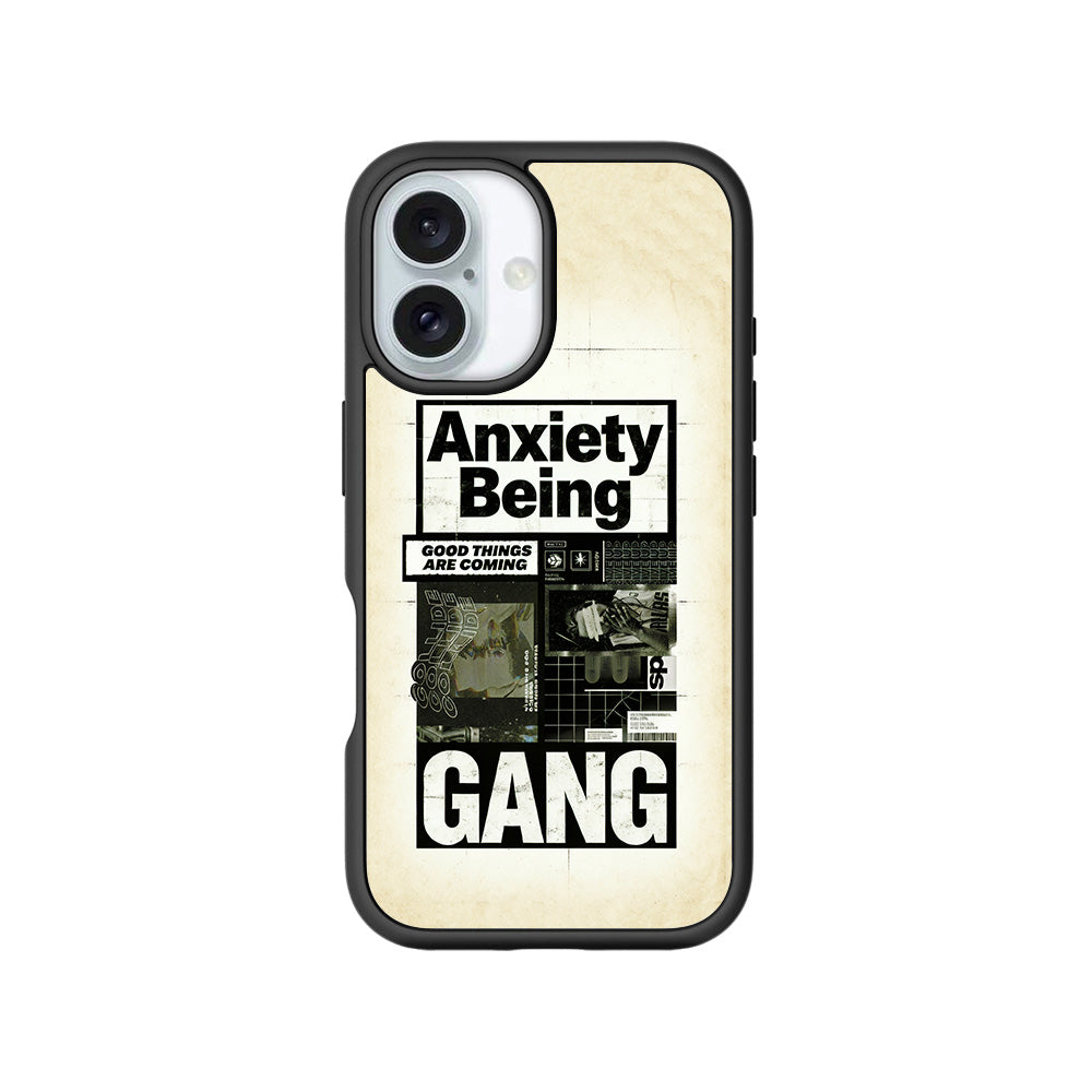 Anxiety Art 3D Skin with Shockguard Armour Magsafe Case for Apple iPhone 16