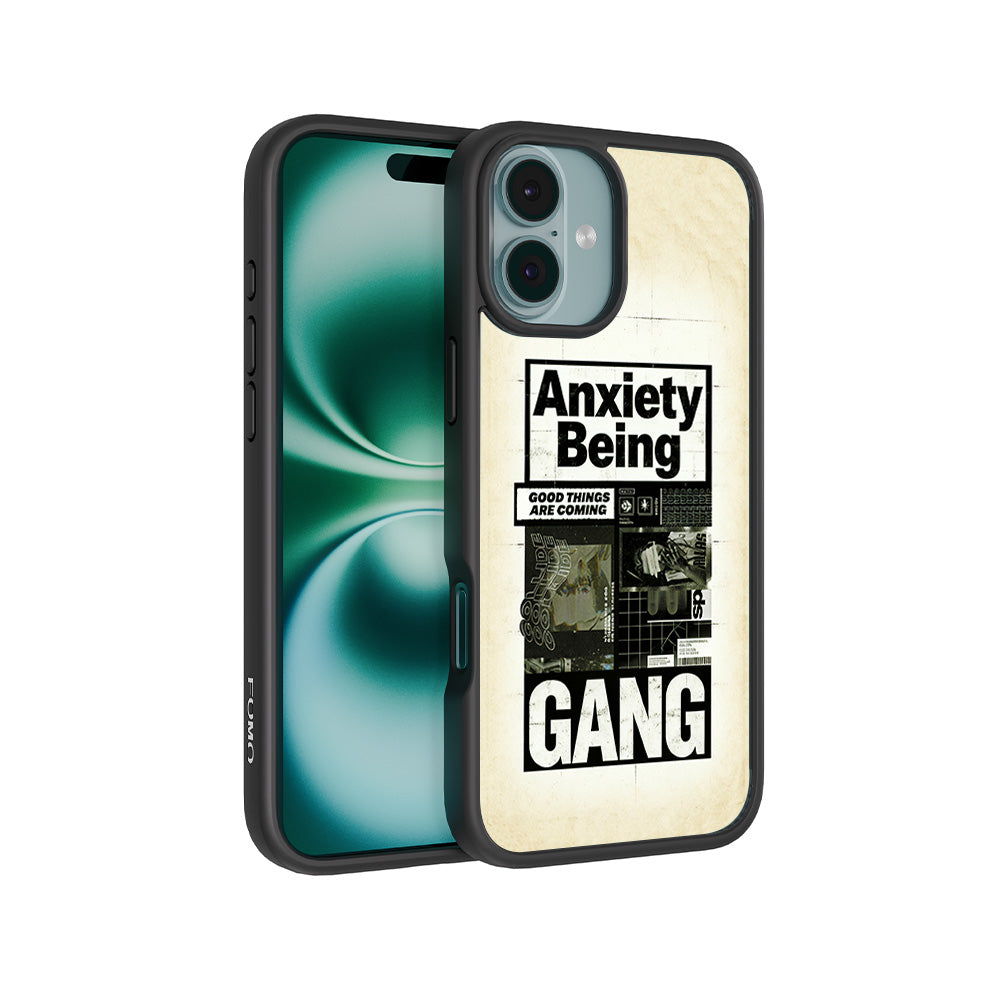 Anxiety Art 3D Skin with Shockguard Armour Magsafe Case for Apple iPhone 16