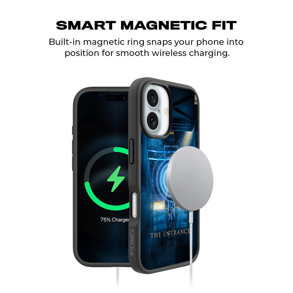 Stephen Curry The Entrance Sports 3D Skin with Shockguard Armour Magsafe Case for Apple iPhone 16 Plus