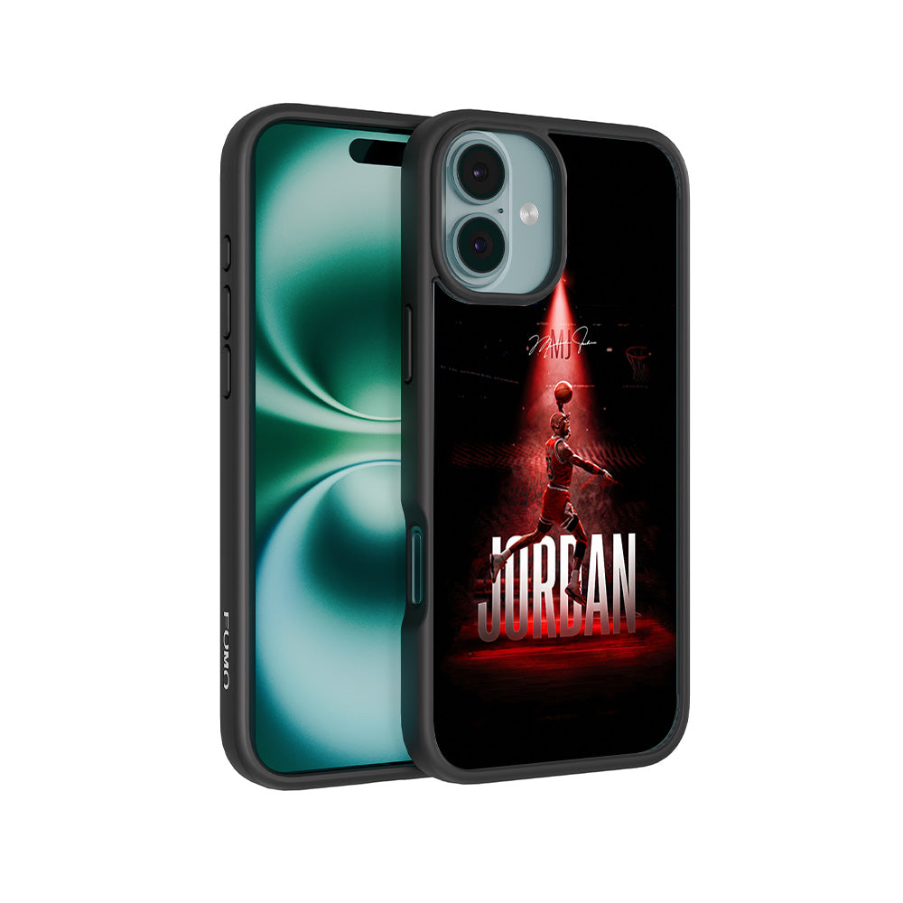 Jordan 23 Spotlight Basketball Sports 3D Skin with Shockguard Armour Magsafe Case for Apple iPhone 16 Plus
