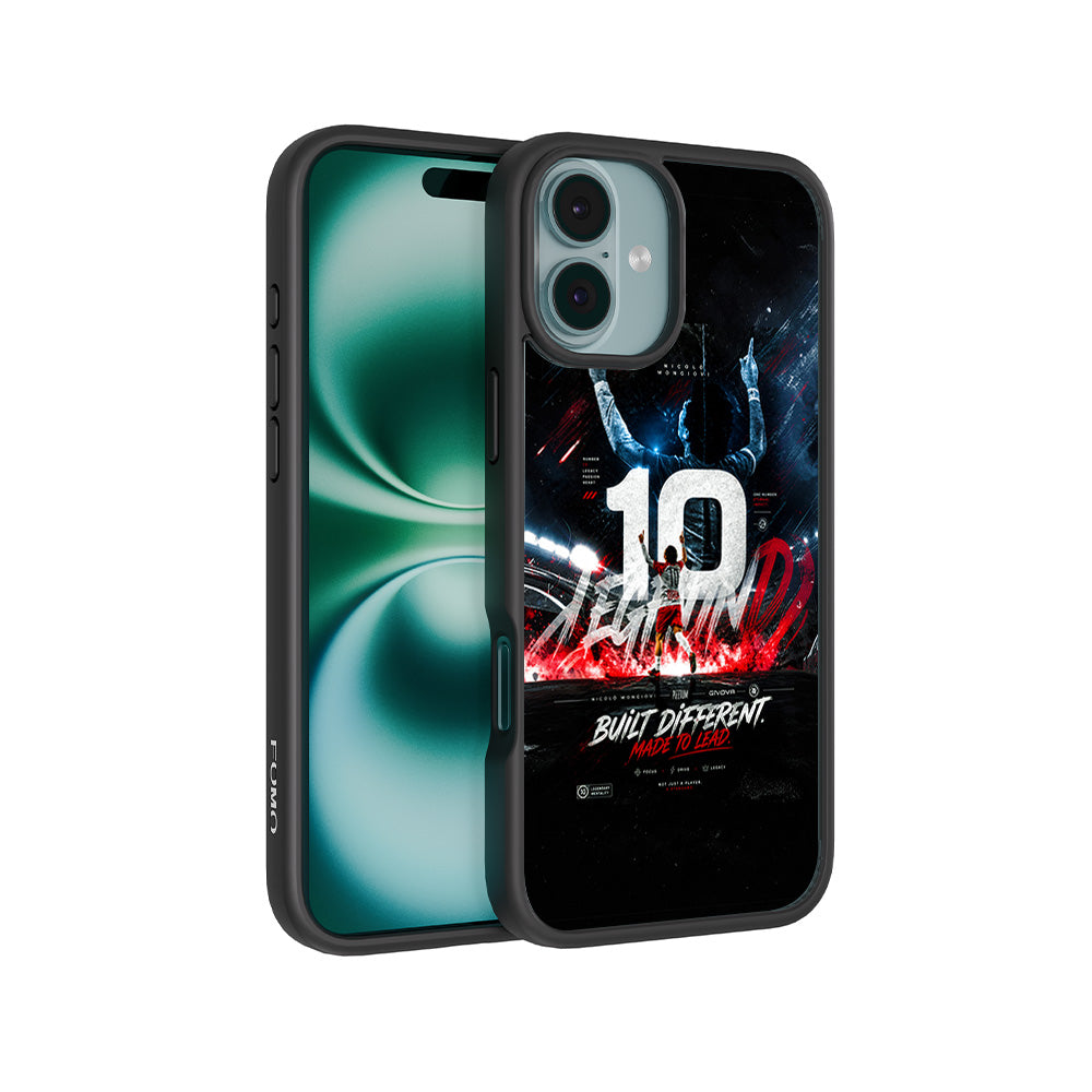Number 10 Football Sports 3D Skin with Shockguard Armour Magsafe Case for Apple iPhone 16