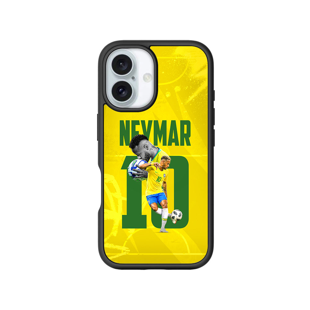 Neymar Da Silva Sports 3D Skin with Shockguard Armour Magsafe Case for Apple iPhone 16