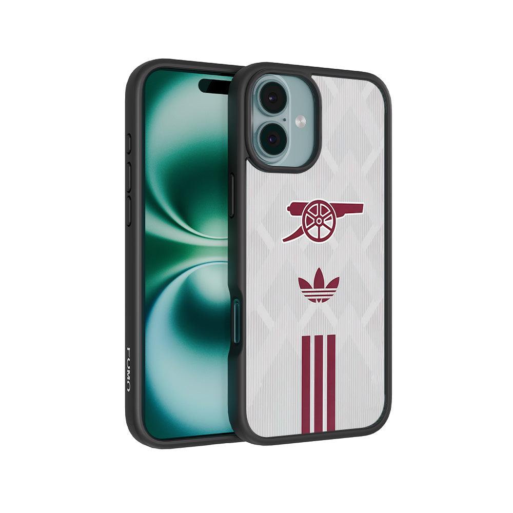 Arsenal x Adidas 3D Skin with Shockguard Armour Magsafe Case for Apple iPhone 16