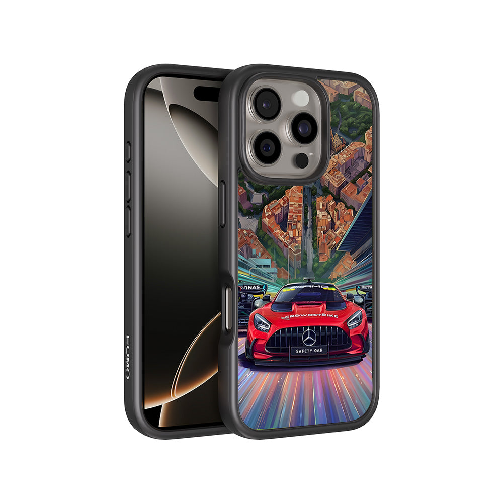 2023 Spanish Grand Prix 3D Skin with Shockguard Armour Magsafe Case for Apple iPhone 16 Pro