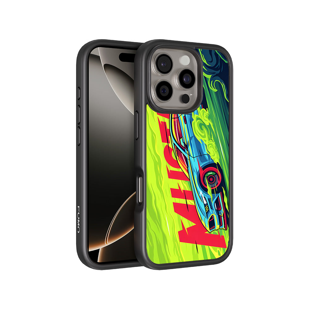 Ford Mustang 3D Skin with Shockguard Armour Magsafe Case for Apple iPhone 16 Pro