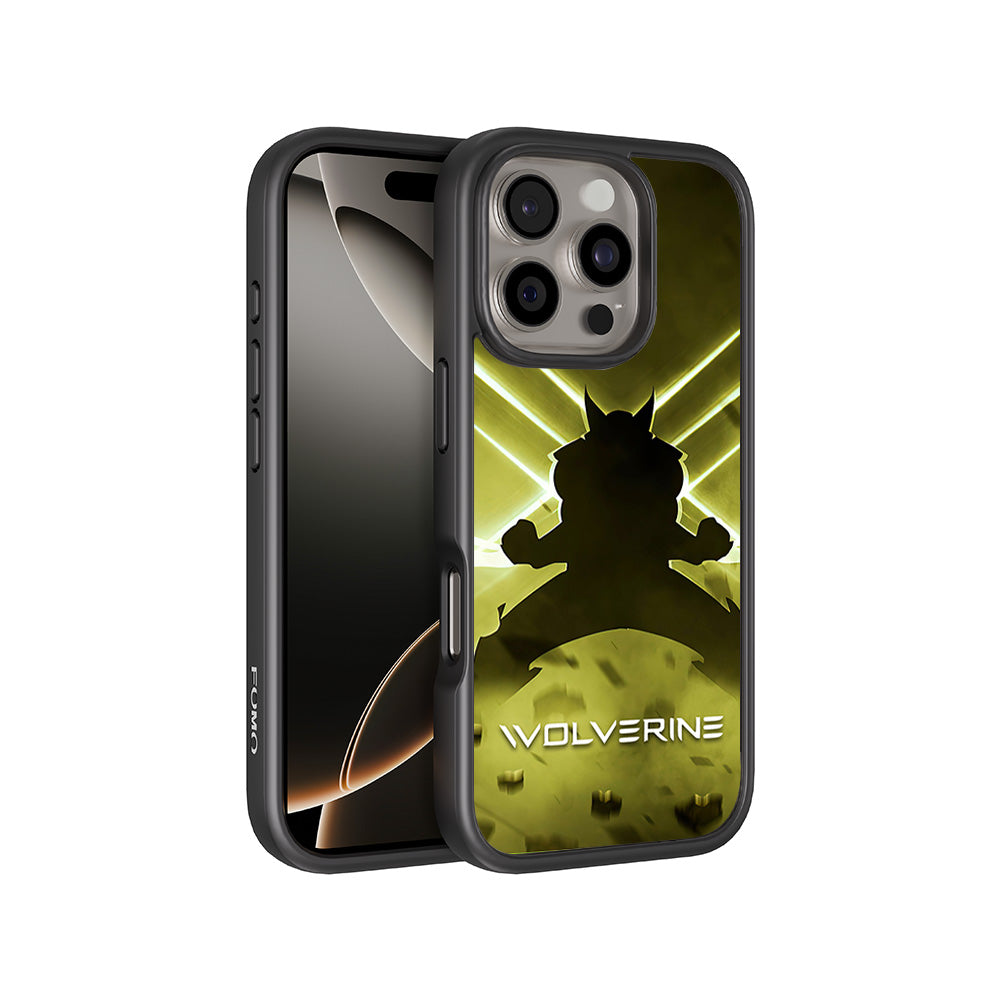 The Wolverine Comic 3D Skin with Shockguard Armour Magsafe Case for Apple iPhone 16 Pro