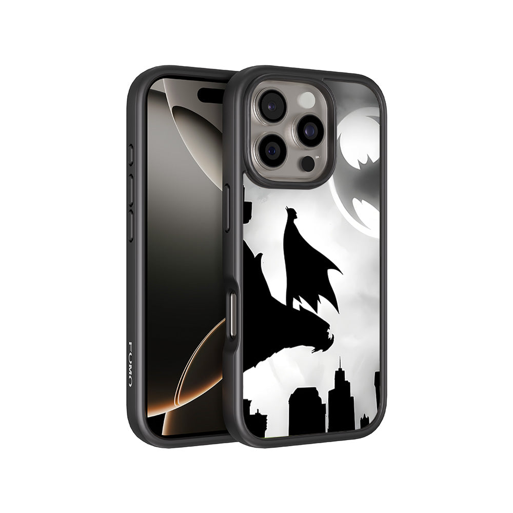 Gotham Hero 3D Skin with Shockguard Armour Magsafe Case for Apple iPhone 16 Pro