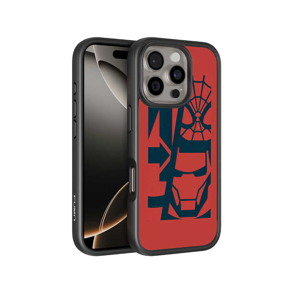 Marvel Trio 3D Skin with Shockguard Armour Magsafe Case for Apple iPhone 16 Pro