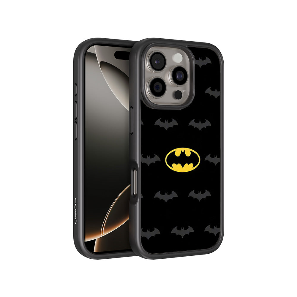 Batman Logo 3D Skin with Shockguard Armour Magsafe Case for Apple iPhone 16 Pro Max