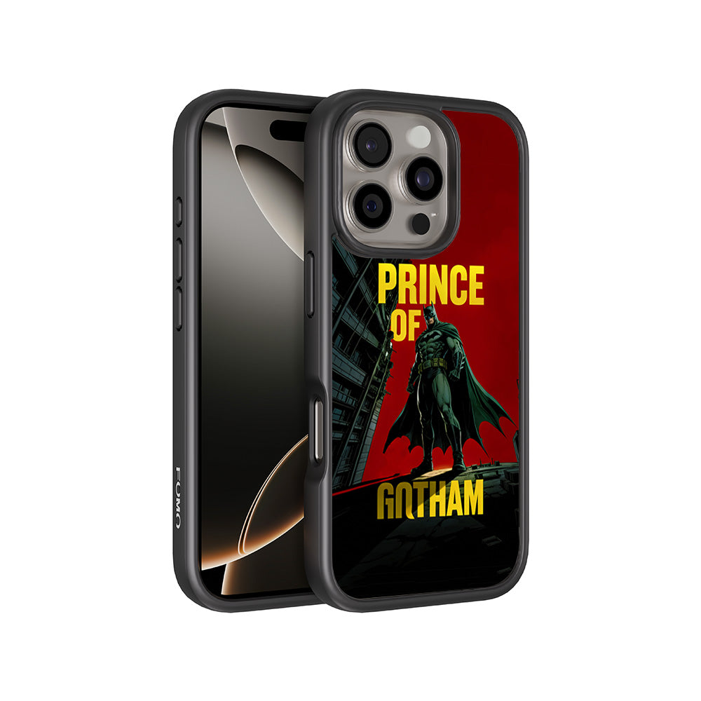 Prince of Gotham 3D Skin with Shockguard Armour Magsafe Case for Apple iPhone 16 Pro