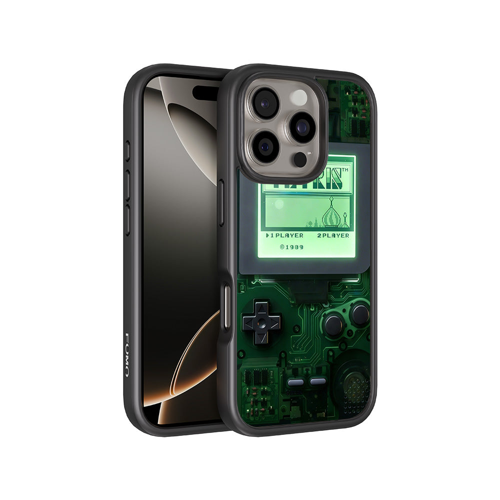Tetris Classic 3D Skin with Shockguard Armour Magsafe Case for Apple iPhone 16 Pro Max