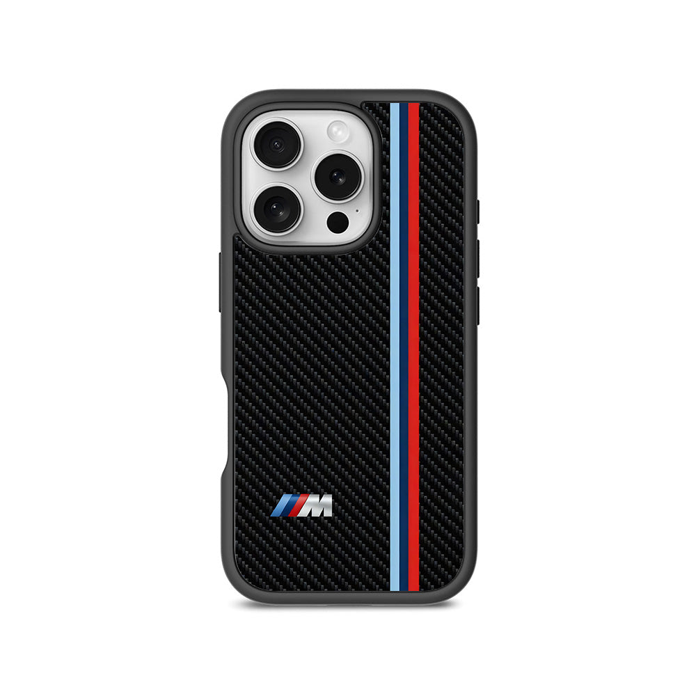 BMW M Series 3D Skin with Shockguard Armour Magsafe Case for Apple iPhone 16 Pro