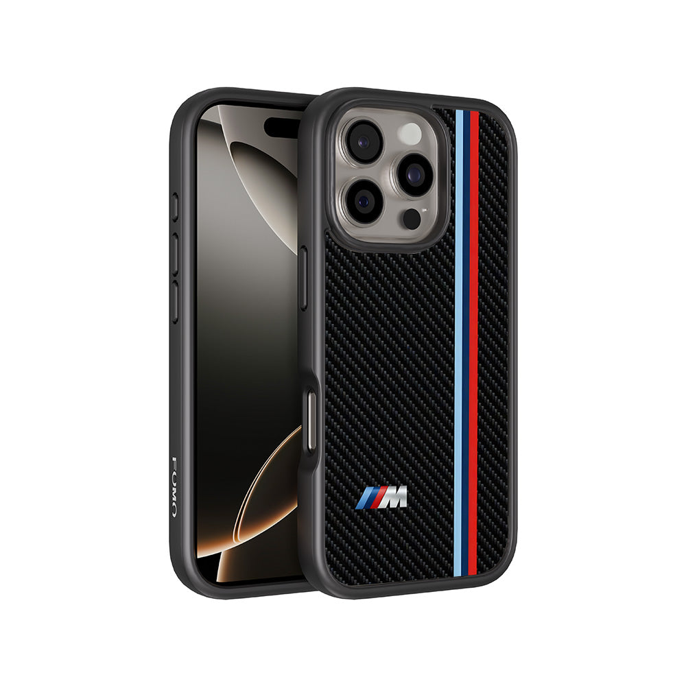 BMW M Series 3D Skin with Shockguard Armour Magsafe Case for Apple iPhone 16 Pro