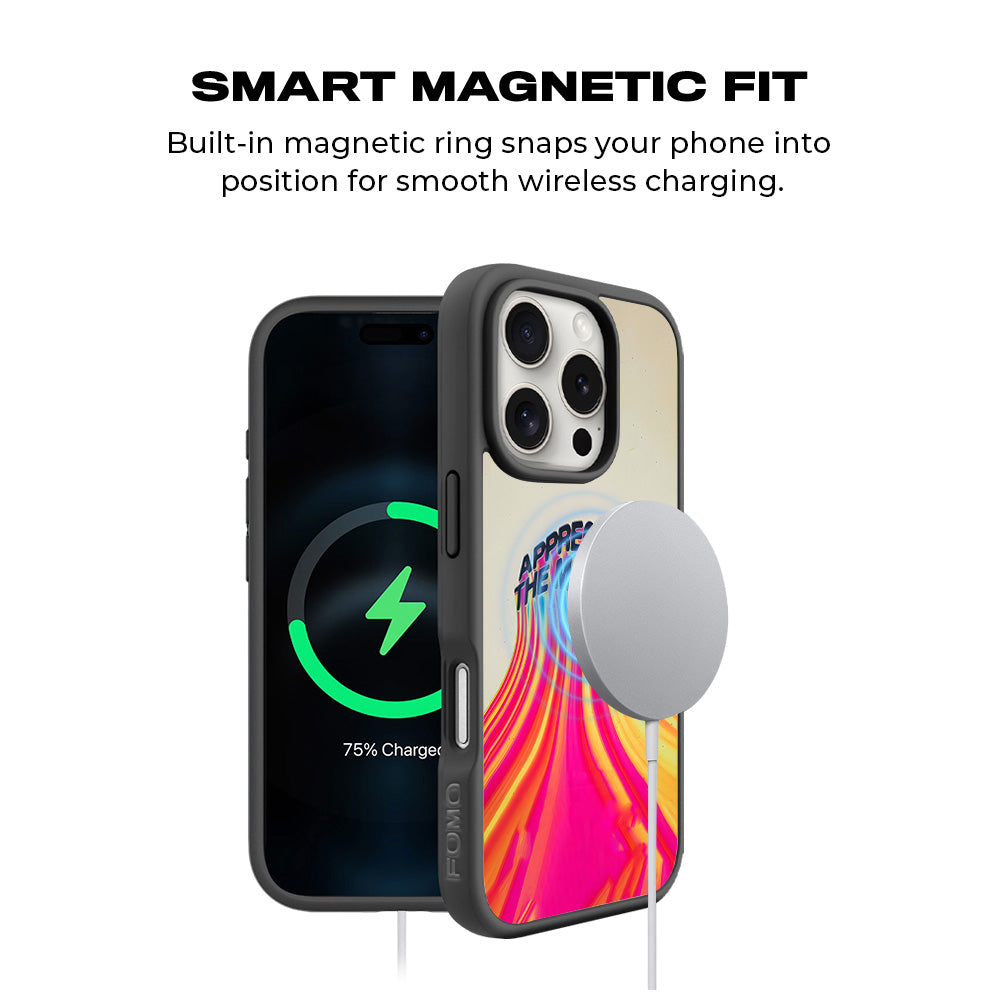 Appreciate the Moment 3D Skin with Shockguard Armour Magsafe Case for Apple iPhone 16 Pro