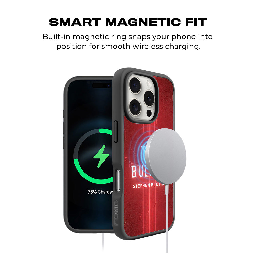 The Bullet 3D Skin with Shockguard Armour Magsafe Case for Apple iPhone 16 Pro