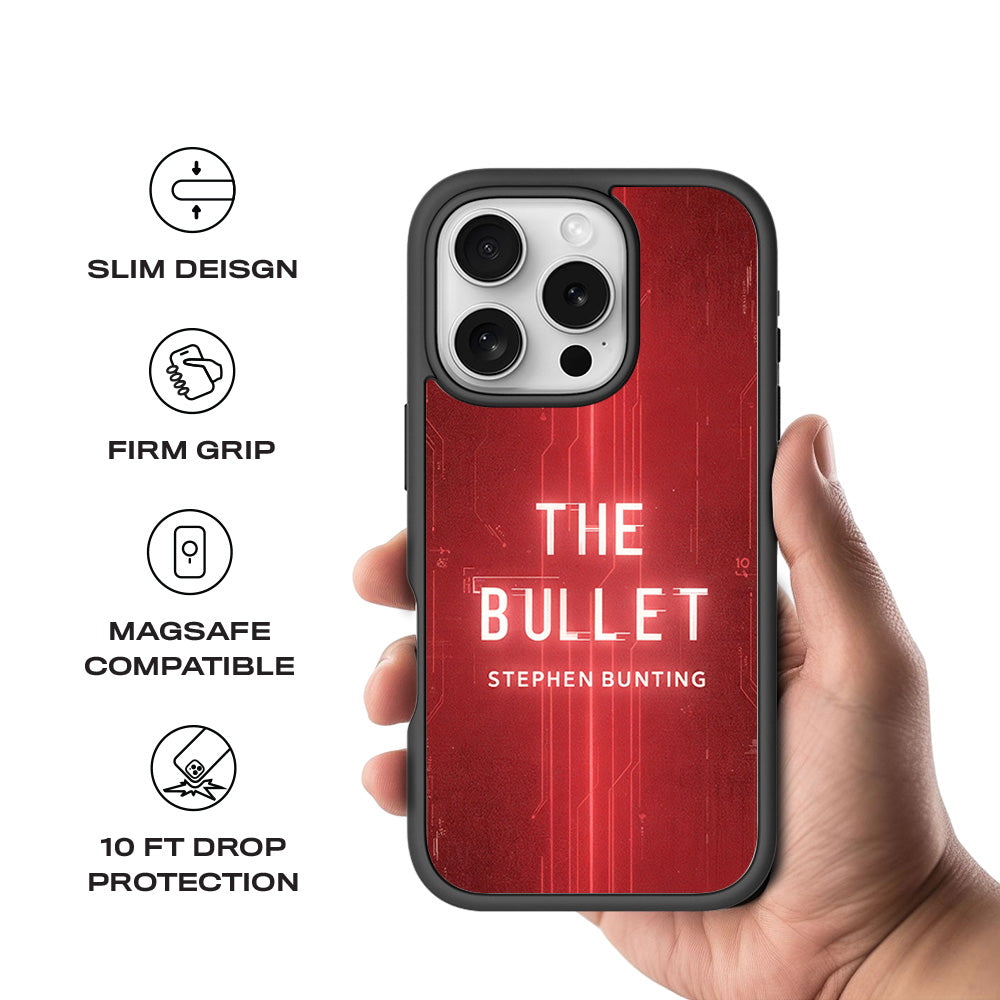 The Bullet 3D Skin with Shockguard Armour Magsafe Case for Apple iPhone 16 Pro