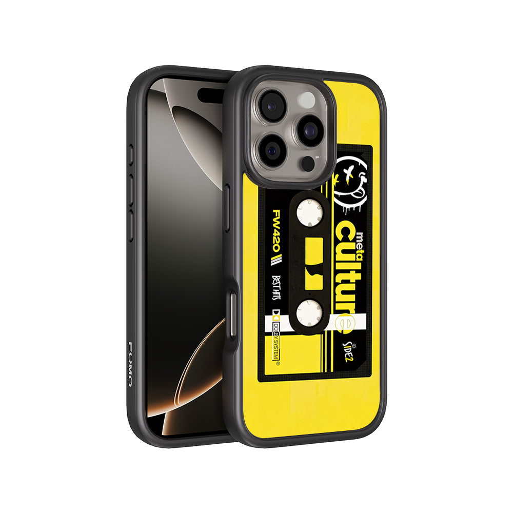 Meta Culture 3D Skin with Shockguard Armour Magsafe Case for Apple iPhone 16 Pro