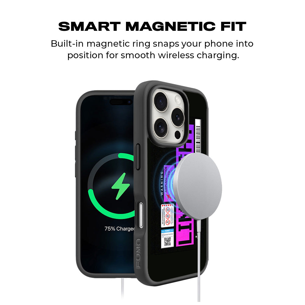 Limelight Mode 3D Skin with Shockguard Armour Magsafe Case for Apple iPhone 16 Pro