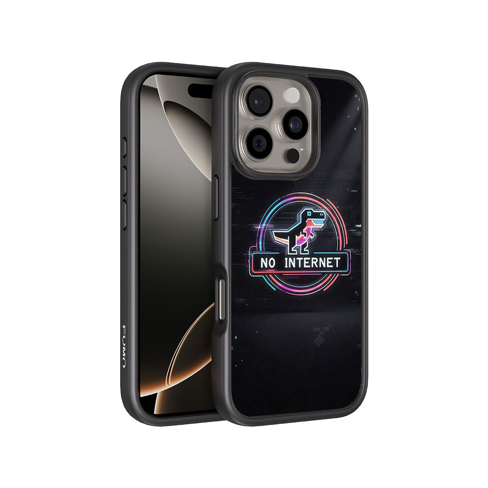 Dinosaur Connection 3D Skin with Shockguard Armour Magsafe Case for Apple iPhone 16 Pro