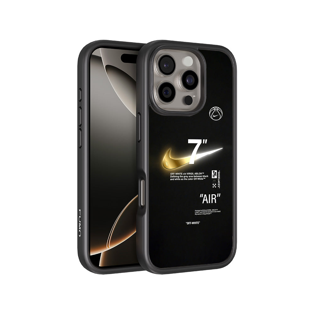 Off-White Sneakerhead 3D Skin with Shockguard Armour Magsafe Case for Apple iPhone 16 Pro
