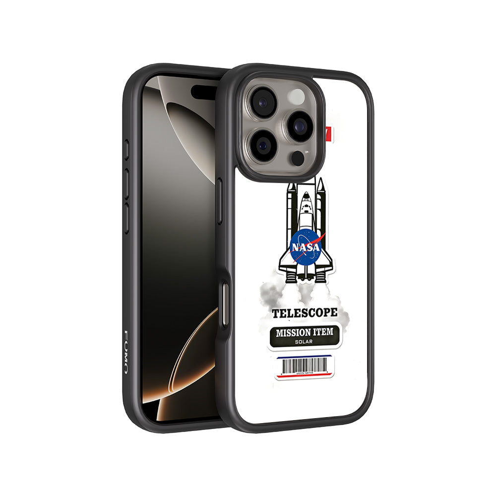Space Mission NASA 3D Skin with Shockguard Armour Magsafe Case for Apple iPhone 16 Pro