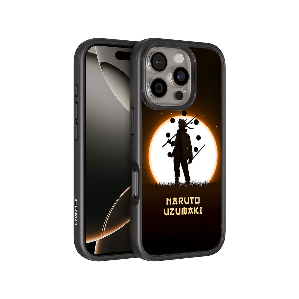 Uzumaki Naruto Anime 3D Skin with Shockguard Armour Magsafe Case for Apple iPhone 16 Pro