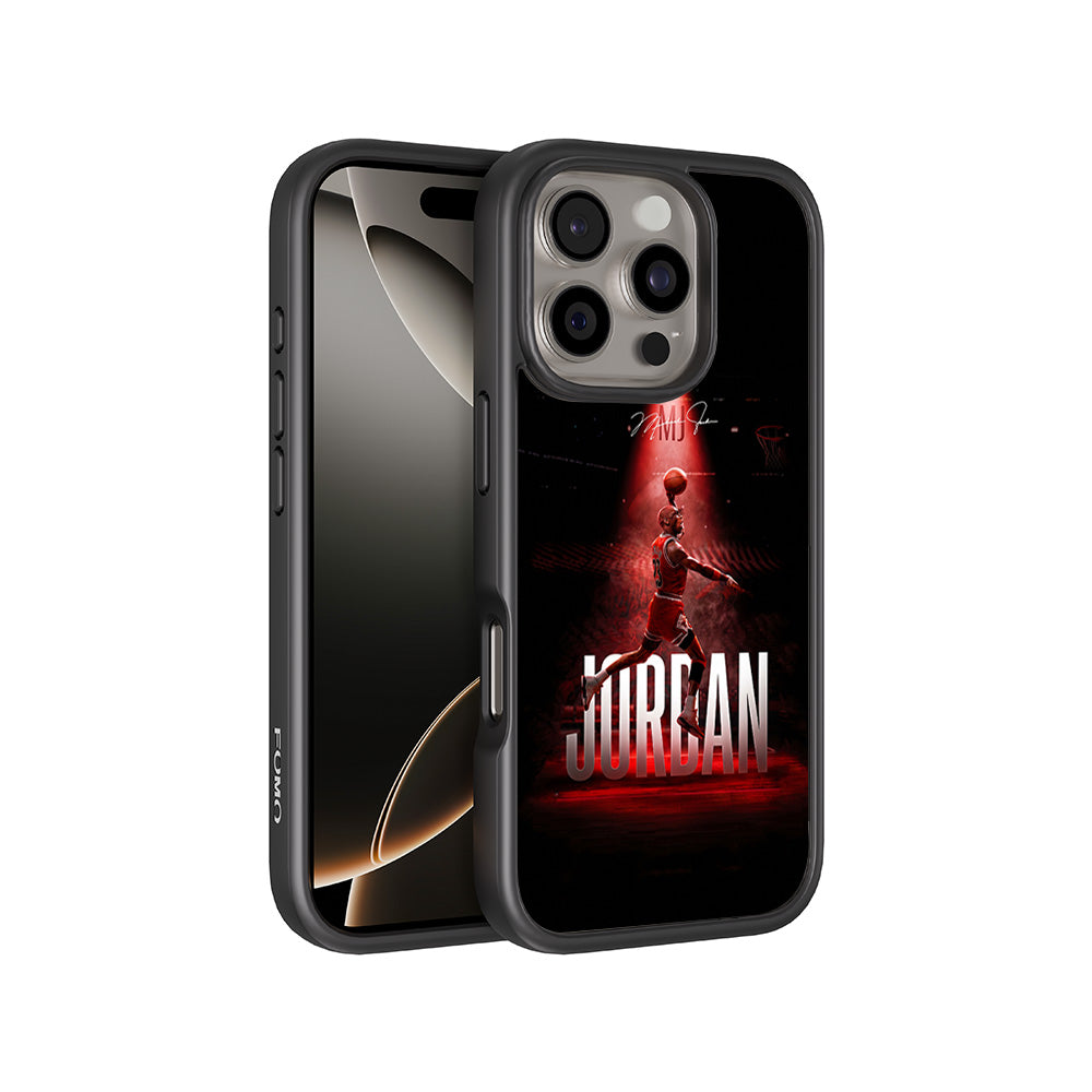 Jordan 23 Spotlight Basketball Sports 3D Skin with Shockguard Armour Magsafe Case for Apple iPhone 16 Pro Max