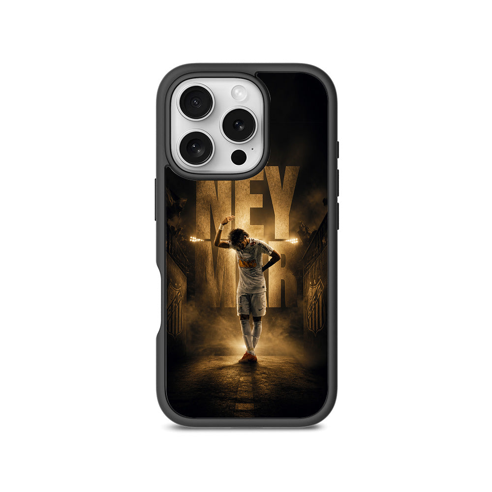Ney Magic Football Sports 3D Skin with Shockguard Armour Magsafe Case for Apple iPhone 16 Pro