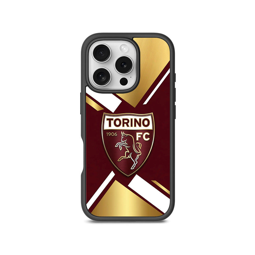 TORINO FC 1906 Sports 3D Skin with Shockguard Armour Magsafe Case for Apple iPhone 16 Pro