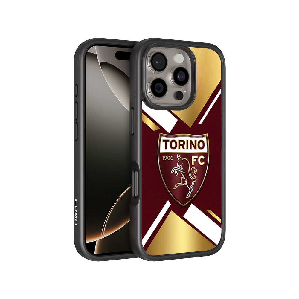 TORINO FC 1906 Sports 3D Skin with Shockguard Armour Magsafe Case for Apple iPhone 16 Pro